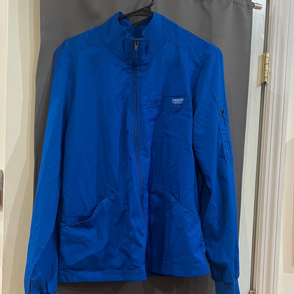 Cherokee Revolution Scrub Zip Up Jacket